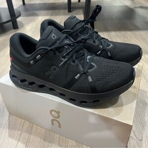 On CloudSurfer 2 Men's All Black 10.5